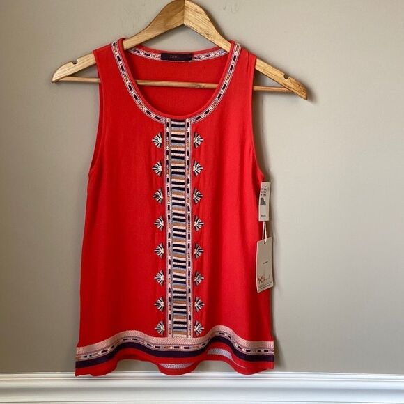 𝅺NWT Coral Thml Sleeveless Top -XS - Picture 1 of 12